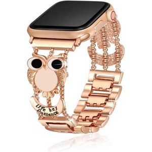 NEW Rose Gold Owl Apple Watch Band